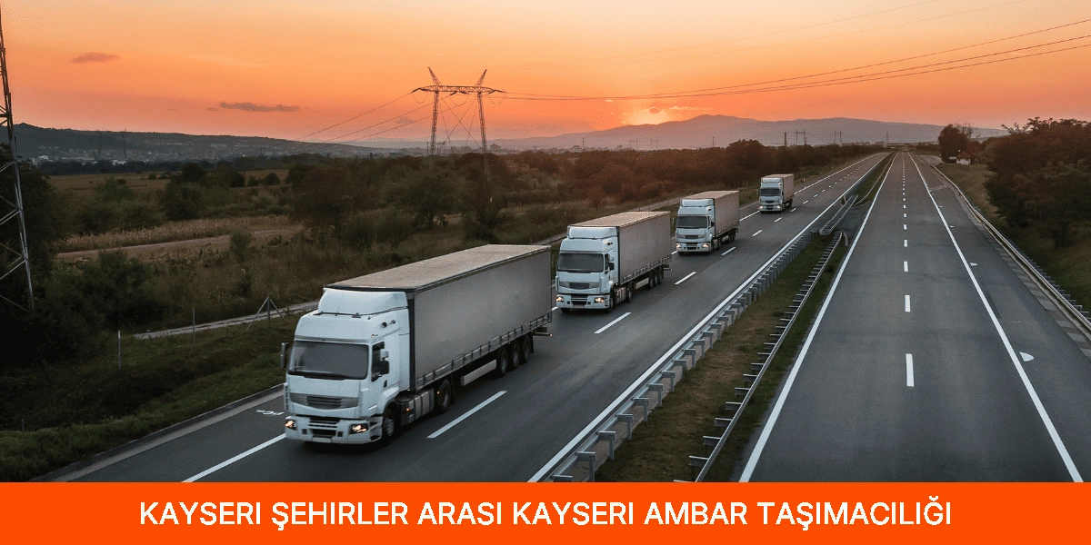 Şehirler Arası Kayseri Ambar Taşımacılığı